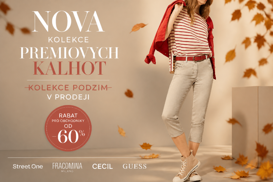 Nová kolekce kalhot PODZIM v prodeji