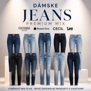 DÁMSKÉ JEANS premium MIX