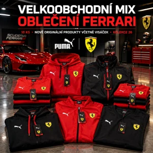 FERRARI mix eXtra (mikiny, bundy, trika...)